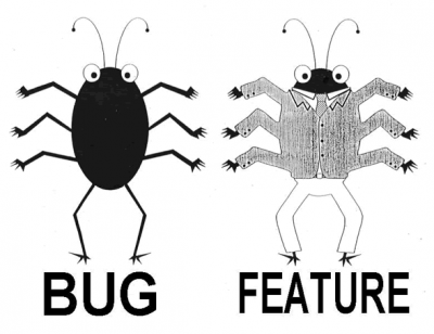 Bug vs. feature ;)