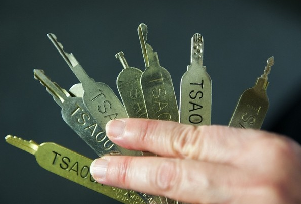 Zdjęcie kluczy generalnych TSA opublikowane przez Washington Post