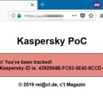 „Kasper-Spy” – dziura w antywirusie Kasperskiego, która umożliwiała trackowanie użytkowników