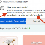 Firefox 76 informuje, jeśli serwis który odwiedzasz miał wyciek