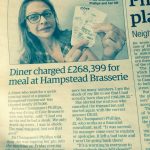 Dostała do zapłaty 268399,32 funtów za skromny obiad. Czy na podstawie tej historii namierzysz PIN tej pani?