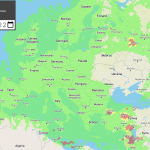 GPSJam – aktualizowana ~na żywo mapa zagłuszania GPS na całym świecie