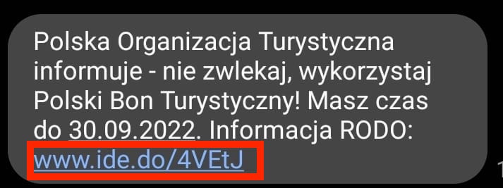 Kampania SMSów od Polskiej Organizacji Turystycznej – scam czy niefortunny sposób komunikacji?