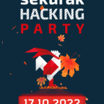 Zapraszamy na MEGA Sekurak Hacking Party. 3 ścieżki tematyczne i 16 prezentacji. Startujemy: 17.10.2022!