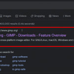 Umieścili w Google fałszywą reklamę popularnego narzędzia graficznego – GIMP. Link prowadził do strony ze złośliwym oprogramowaniem…