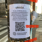 Wrocław. Ktoś rozkleja plakaty z takim kodem QR… „zbiór informacji o obywatelach Ukrainy”. Link prowadzi do Proton Drive…
