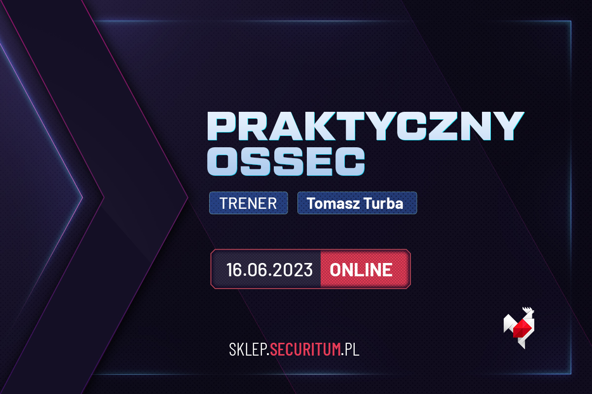 Praktyczny OSSEC – nowe energetyzujące szkolenie już w piątek!