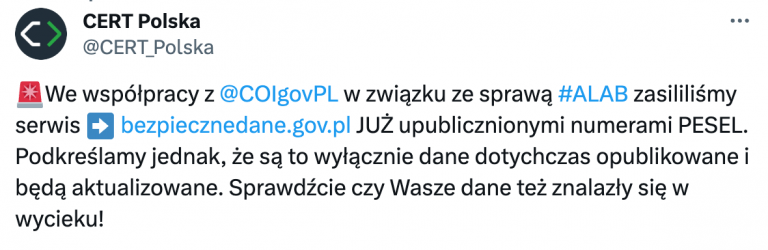 Wyciek Wra Liwych Danych Medycznych Oraz Osobowych Z Alab Laboratoria