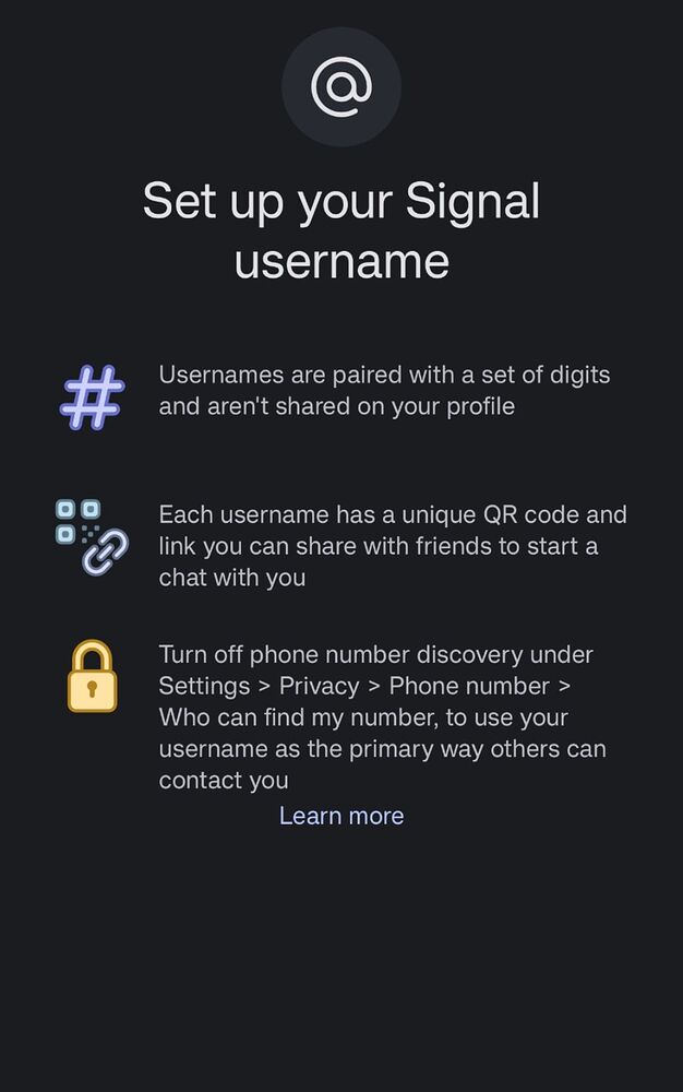 Signal wreszcie testuje używanie loginów zamiast numerów telefonów!
