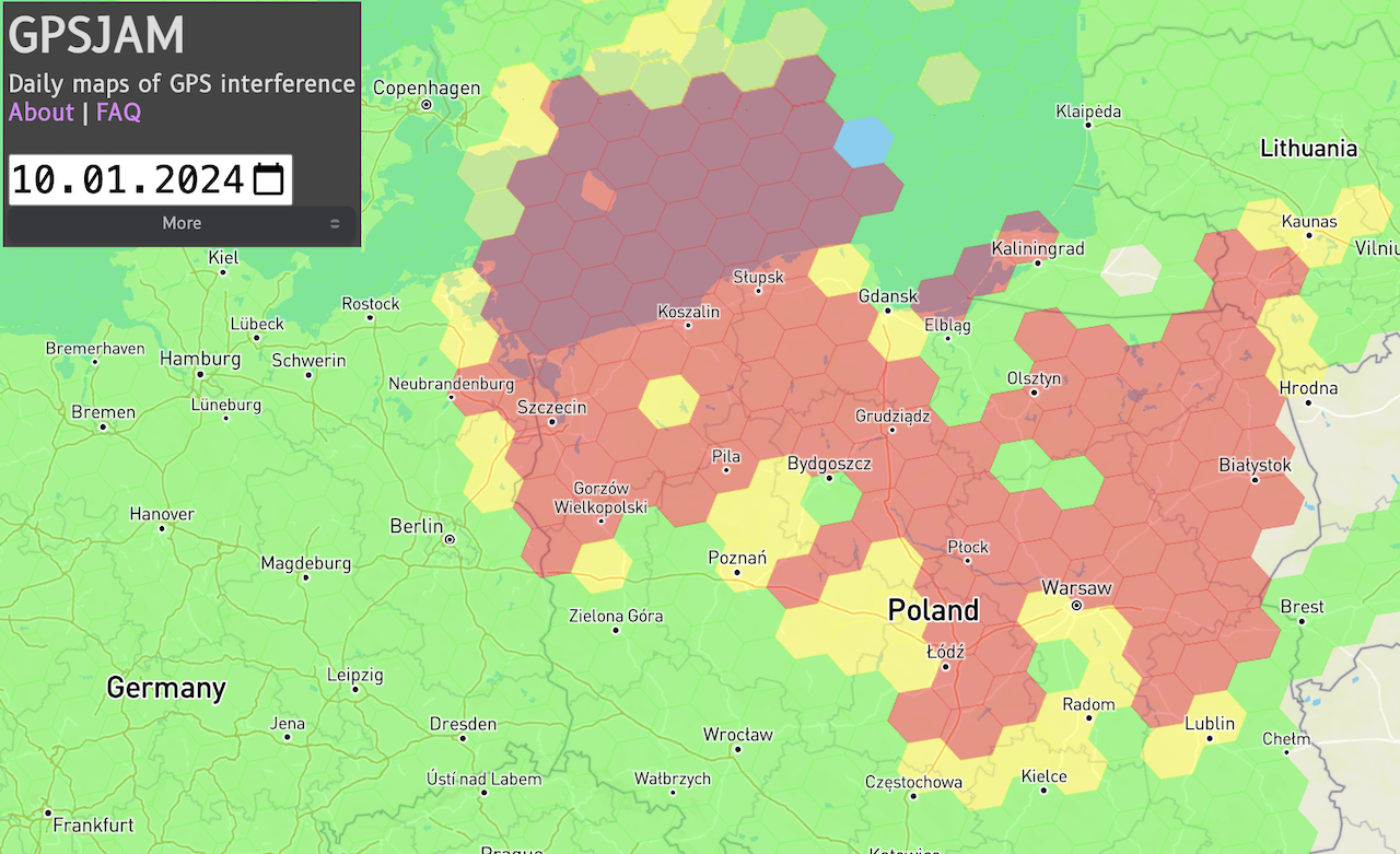 Szwedzki wywiad wojskowy wszczyna dochodzenie w sprawie zakłócania GPS nad Bałtykiem. „Działania hybrydowe mające siać niepewność”