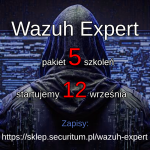 WAZUH EXPERT – nowy intensywny pakiet szkoleń od sekuraka