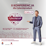 Zapraszamy na bezpłatną konferencję Banku Pocztowego. Cyberdojrzali.