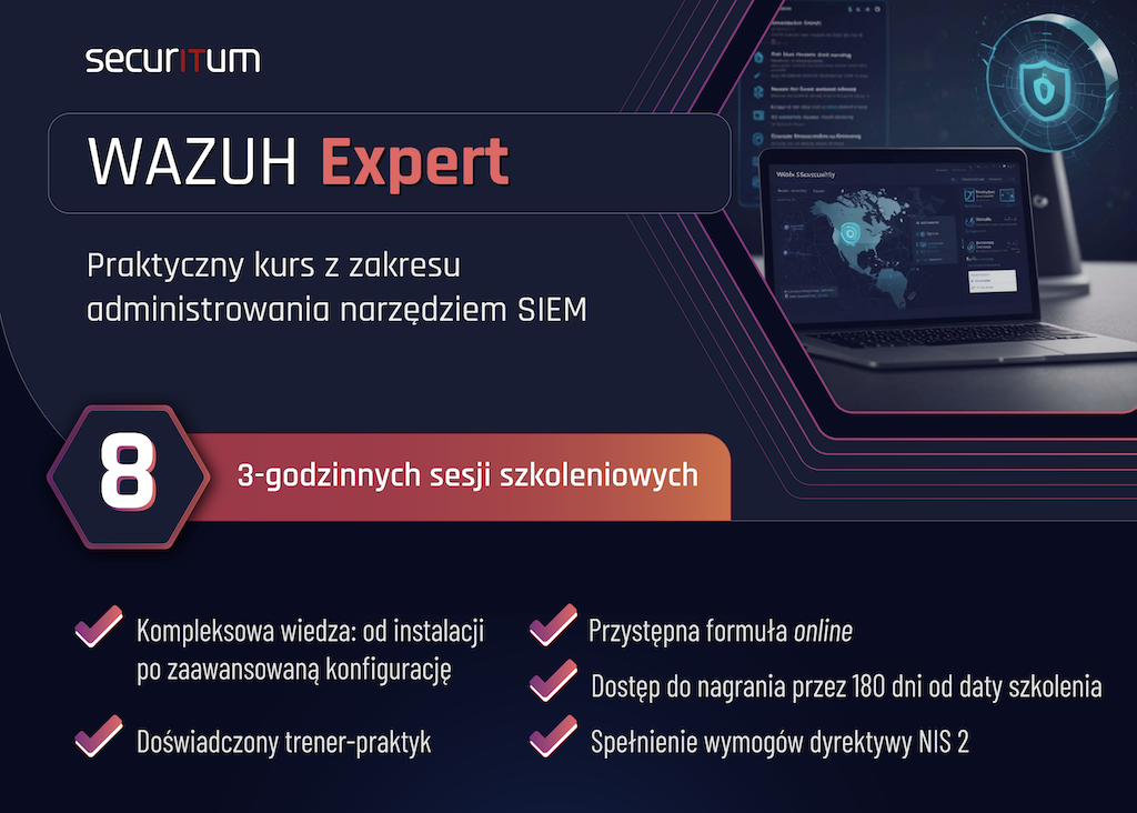 24-godzinne wyzwanie z Wazuhem i ekipą sekurak.pl. Wszystko, co chciałbyś wiedzieć o tym systemie SIEM