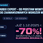 Monitoring infrastruktury na serio – zapraszamy na praktyczne szkolenie Zabbix Expert