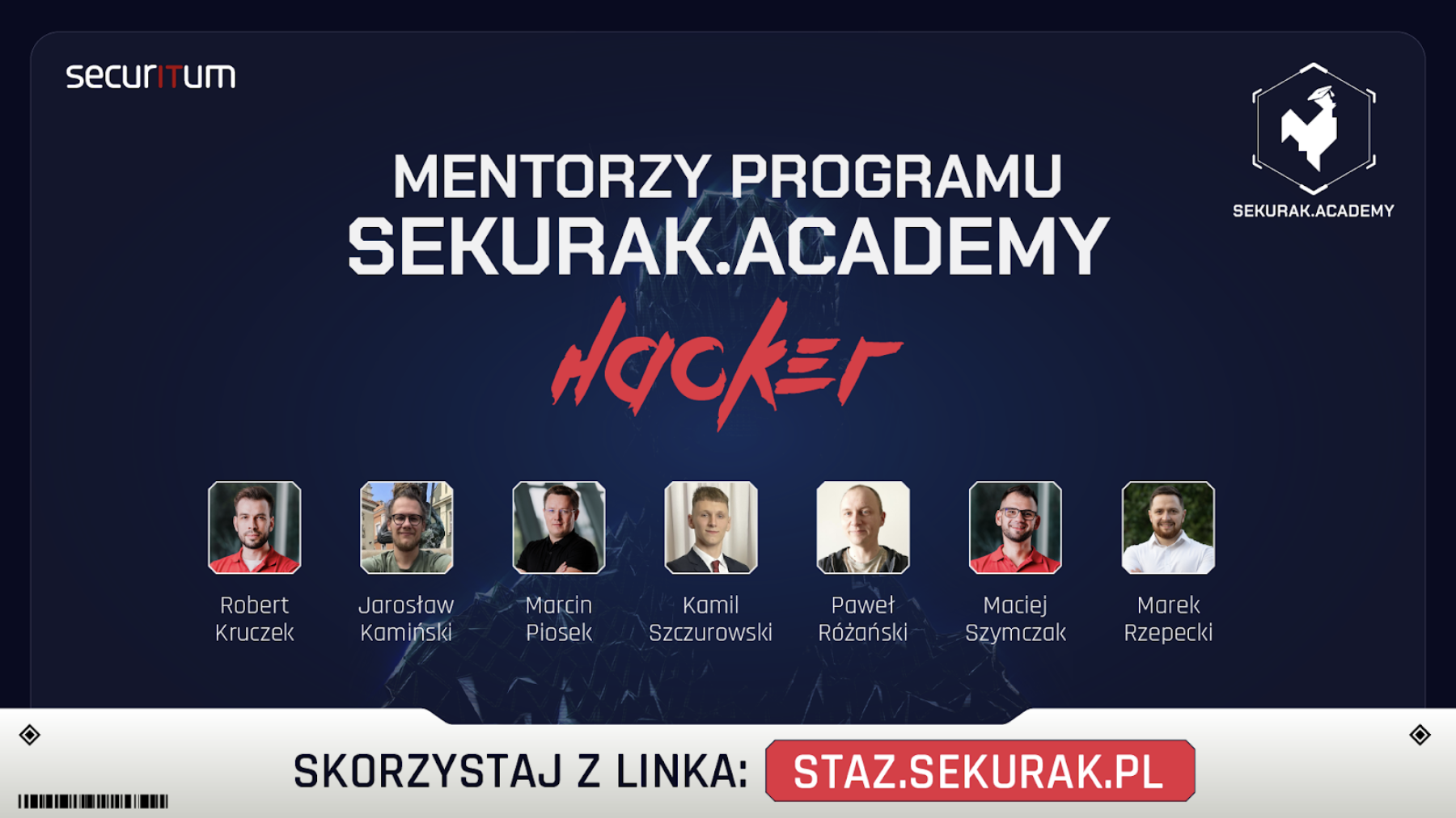 Sekurak.Academy Hacker – nowy program od sekuraka dla osób chcących wejść do ITsec