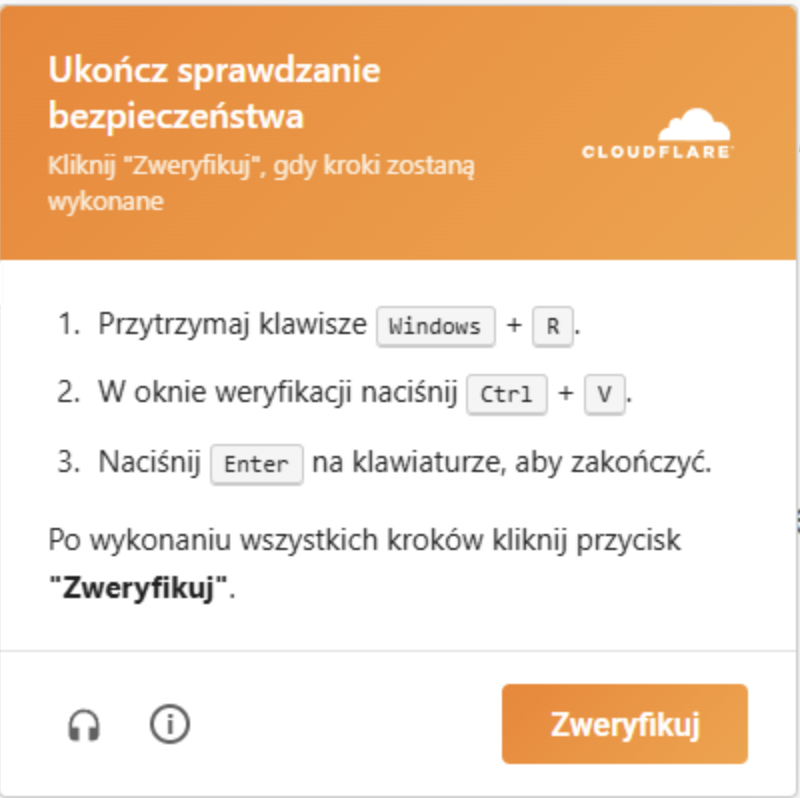 Wchodzisz na stronę gminy - a tu złośliwa CAPTCHA, która infekuje Twój komputer