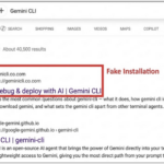 Nowa fala ataków na programistów. Cyberprzestępcy zatruwają wyniki wyszukiwania (SEO poisoning), aby dystrybuować złośliwe instalatory Gemini CLI oraz Claude Code