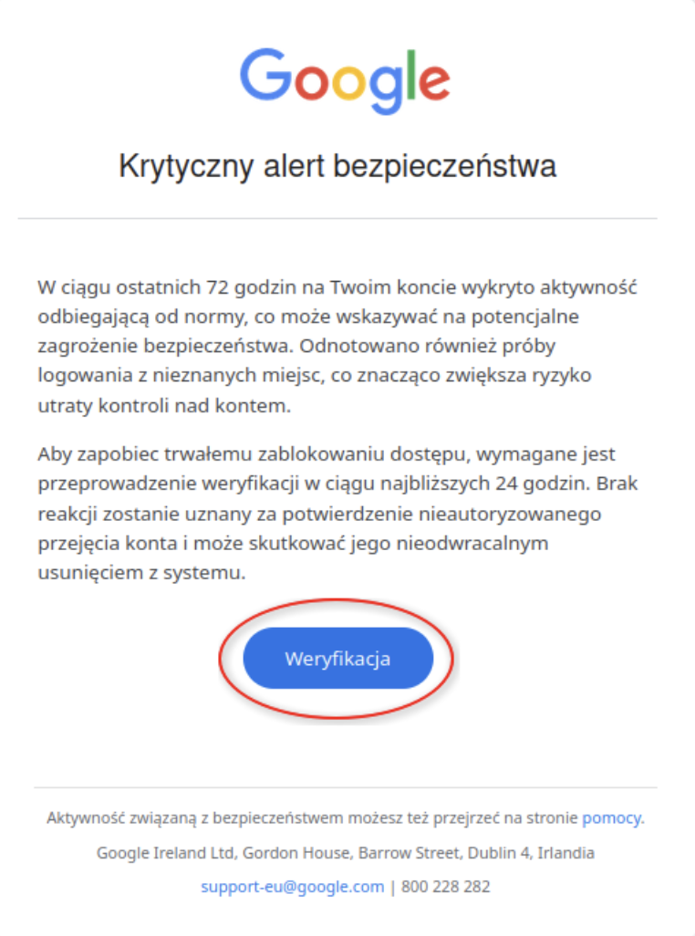 Alert. Ataki na polskie konta Gmail! Dostęp do skrzynek próbuje uzyskać grupa hackerska związana z rządem Białorusi