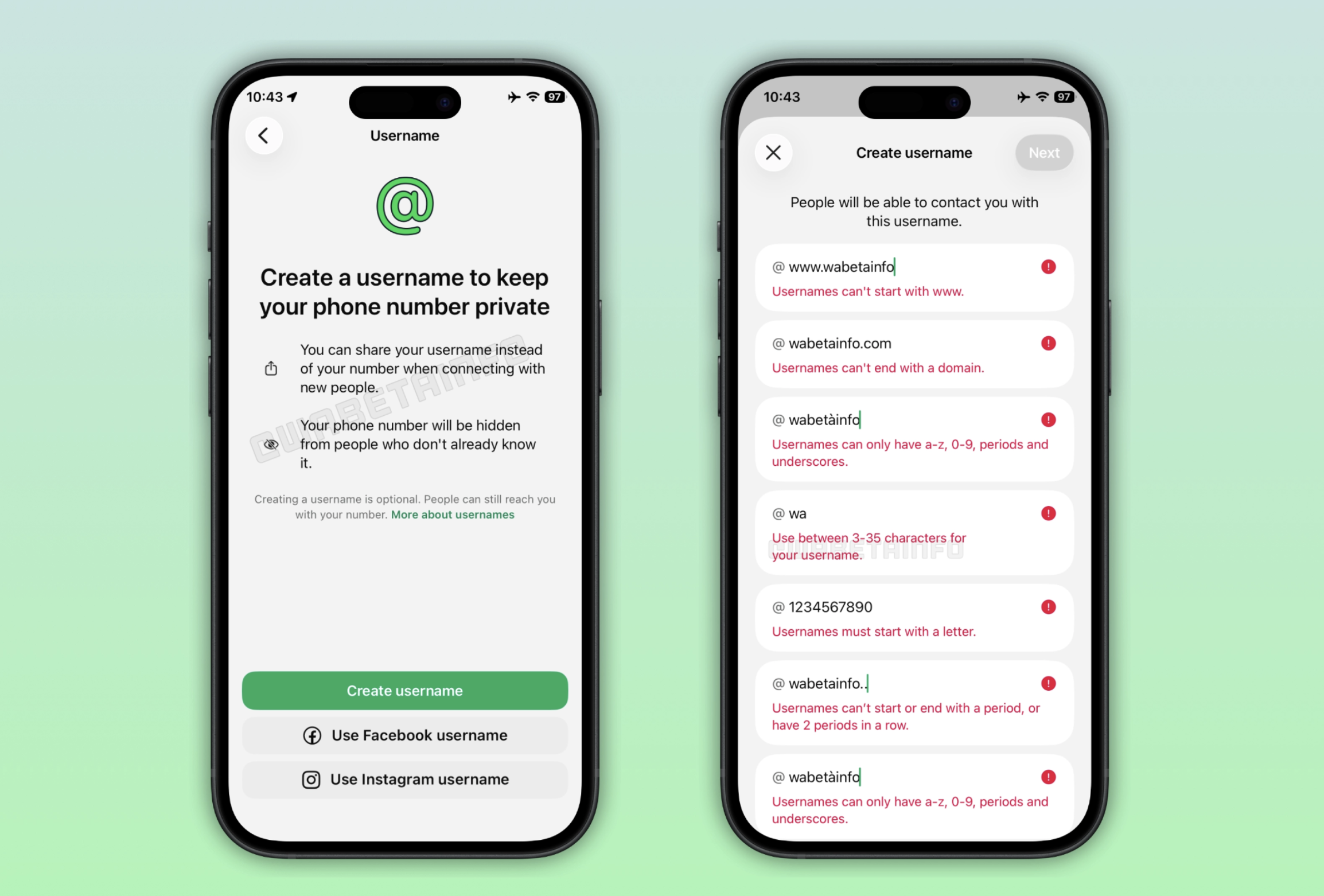 WhatsApp wdraża nowy sposób identyfikacji. Do nawiązania rozmowy wystarczy unikalna nazwa użytkownika