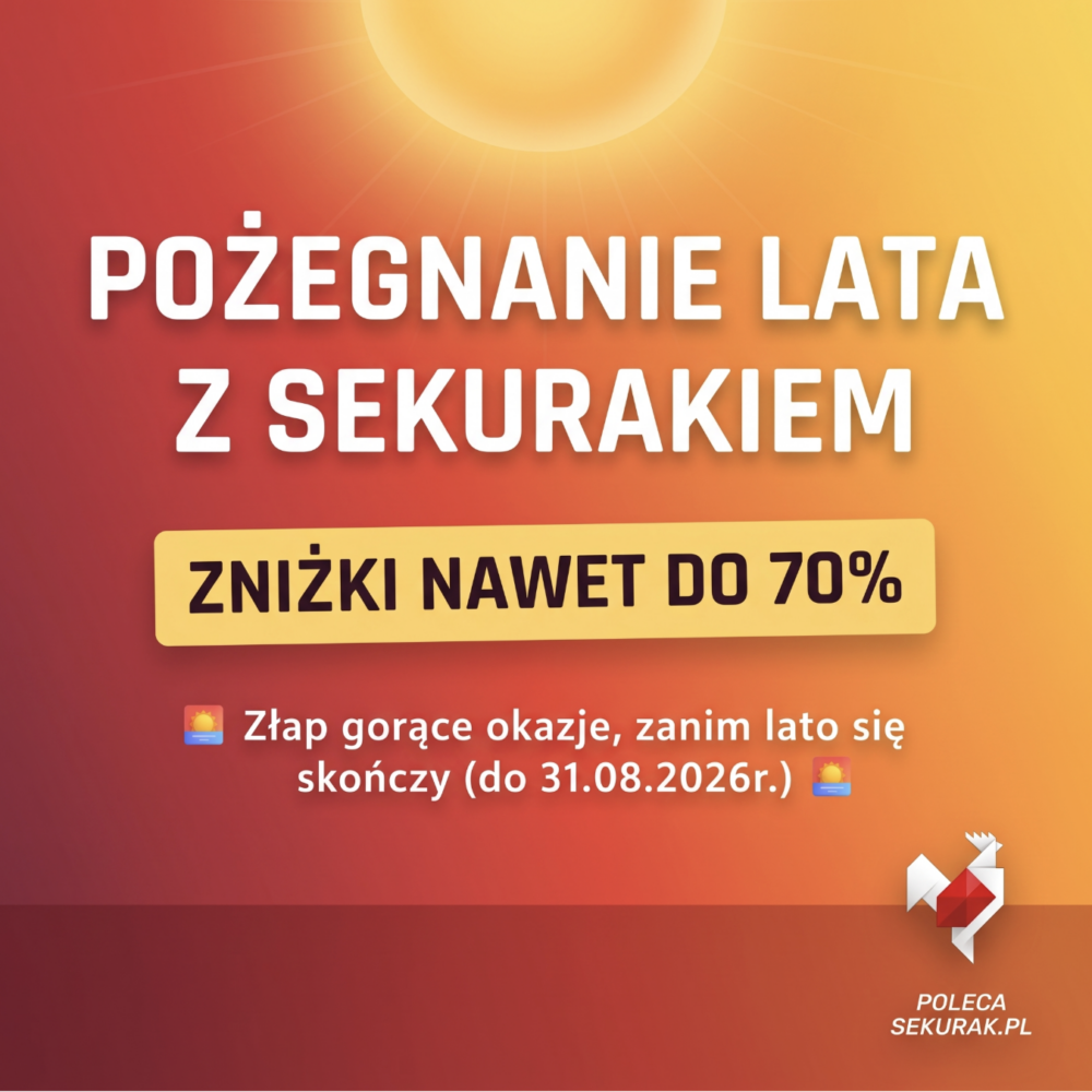 Koniec lata? Zgarnijcie zniżki na osłodę, choćby do 70%!