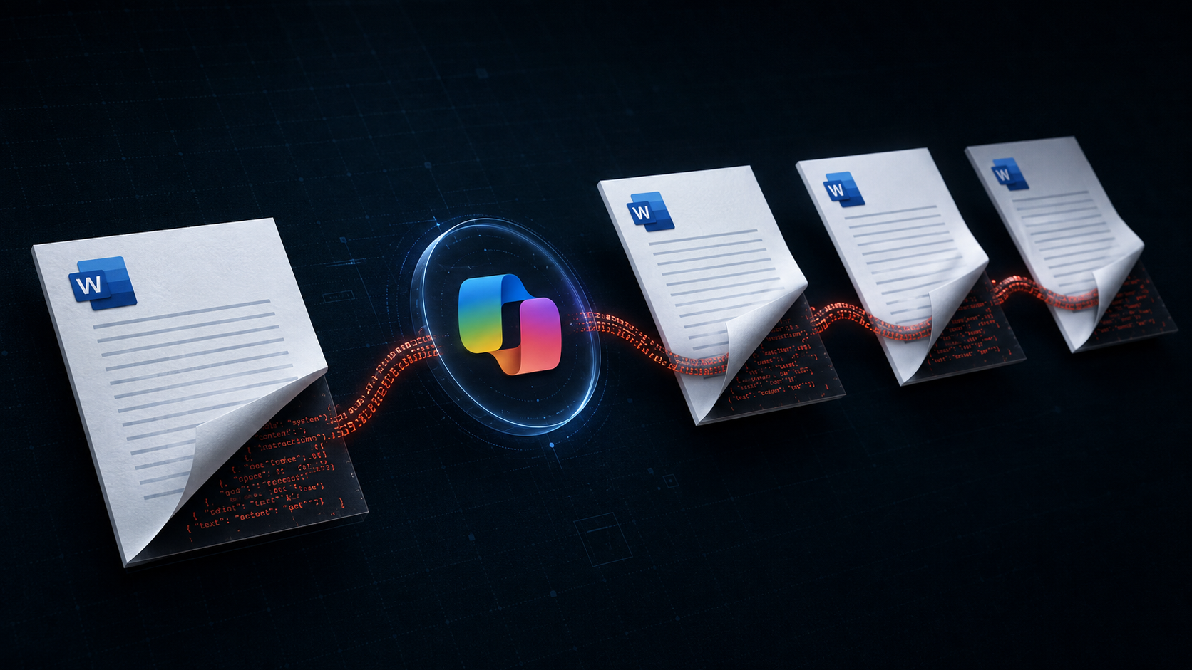 Samopropagujący się atak na Microsoft Word – prompt injection w Copilot